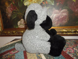 Senitt Dolls and Puppets Canada Black Sheep Lamb Curly Wooly Plush Puppet 14 in