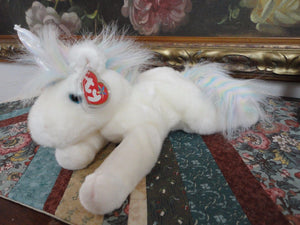 Ty Original Beanie Buddy Collection 2000 Mystic the Unicorn with Tags 12 inch