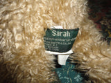 Russ Sarah Bear Regal 1998 70th Anniversary Girl 11 inch Handcrafted Nr 4866