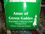 Anne of Green Gables Handcrafted Porcelain Doll 15in Designed PEI Canada