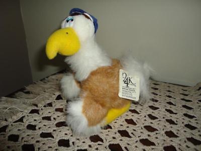 24K Mighty Star 1989 Eagle Stuffed Plush Fowl-Ups Helen Timothy 7 Inch 5220 New