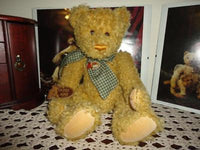 Gund JASPER 100 Year BEAR Signed by Gund Owner RARE