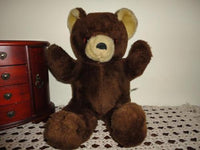 Gund J Swedlin Antique Large Brown Plush Bear 19 inches 1950-1963