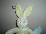 Russ Glimmer Bunny Plush Bouquets n Blossoms Collection