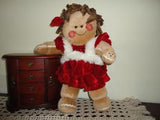 Dan Dee Christmas Gingerbread Girl Doll Large 18 inch