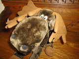 Dakin 1983 CHEWIE NEWGETT Co. MOOSE Bendy Plush