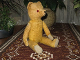 Antique Hermann Germany Bear 900/30 1927 Pre War Rare Yellow Teddy