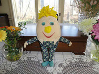 Antique Merrythought Humpty Dumpty Musical Tinkle 1960s