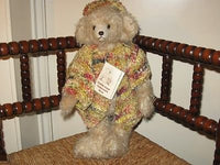 Cuddy Lugs UK Fiona Mohair Hunch Back Bear OOAK