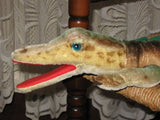 Hermann Germany Mohair Gaty Crocodile 27.5 Inch RARE Over 2 Ft