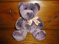 Purple Bear Edmonton Alberta Canada 8 inch