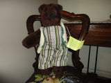 OOAK BEAR Canada Artist Nancy Chisling BEAR-RE-DO  Handmade 16 inch