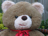Vintage Brown Teddy Bear Plush Megapool Holland 20 inch RARE