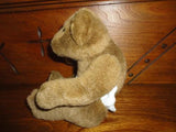 Humpback Brown Baby Teddy Bear in Diaper 9 inch Jointed