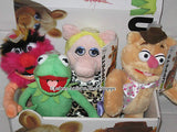 MUPPETS Nicotoy Europe Muppet Show Movie Set of 4 Dolls Animal Kermit Piggy