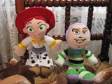 Set AH Disney Europe Toy Story 4 Dolls Nicotoy Woody Buzz Jessie Bullseye Rare