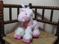 UNICORN PMS UK Tender Moments Soft Pink Plush Toy
