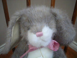 Boyds Bunny Rabbit Plush Jointed Keefer Lightfoot Retired 13 Inch
