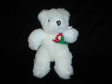 Ganz Bear 1996 Posie With Satin Roses H2238 Retired 9"