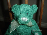Ganz Christmas Holiday 8 Inch Scented Green Teddy Bear TBXH 2001