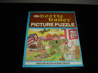 Jigsaw Puzzle Beetle Bailey Jaymar Vintage 100 Pieces