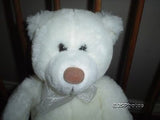 Gund 2000 White Sparkle Teddy Bear 40876 Twinkle Heads and Tales