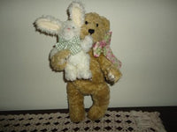 Boyds Bears BARLEE & HOPPS Bear & Bunny Heirloom Series