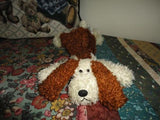 Russ Berrie FLAP JACK Laying Hound Dog Handmade Nr. 21088