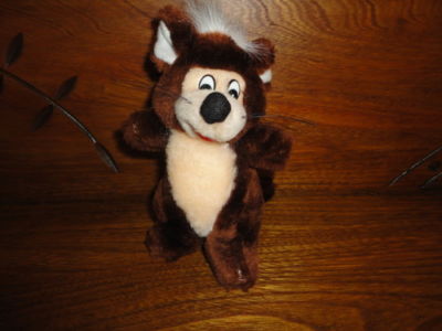 Vintage Germany Brown Fox Standing Stuffed Animal Plush