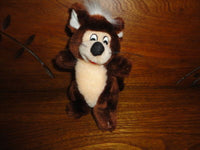 Vintage Germany Brown Fox Standing Stuffed Animal Plush