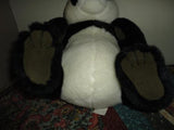 K & M 2000 LARGE Chubby Sitting PANDA Bear Realistic Looking RETIRED