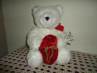 Gund 1999 Make A Wish Bear Peoples Diamond Velvet Bag
