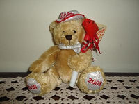 Plushland March of Dimes 2008 Happy New Year BEAR Handmade