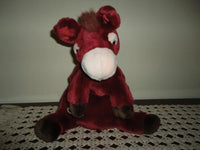 DONKEY MULE Full Body Hand Puppet Stuffed Plush 14 Inch