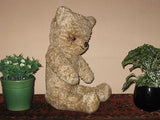 Old Antique 1930s Dutch Arthur Van Gelden Bear Squeaker 50 cm 19 Inch