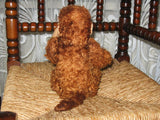 Old Antique German Copper Brown Mohair Monkey W Tail 28 CM
