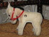 Old Grisly Germany 1950s Mohair Horse 14 CM