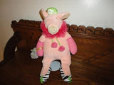 Manhattan Toy Uk Soft Stuffed Plush PIG Diva 14 Inch