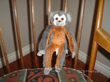 Russ Berrie Gaspard Monkey Plush 21073 Handmade 11 Inch