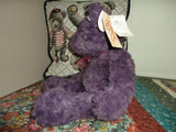 Russ Bears from Past BEARBERRY Purple Bear RETIRED Nr 4643 Handmade