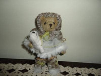 Bearington Collection Eskimo Teddy Bear with Seal