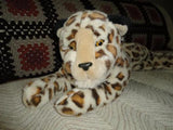 Pier 1 Imports JUMBO LAYING LEOPARD Plush 27 inch Made INDONESIA