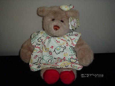 Gund Beartots Girl Bear Beige 13 Inch 2038 1990