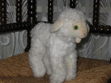 Steiff Cosy Lamby 5140/22 1968-78 Open Mouth Silver Button