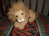 Russ Berrie Lion Ruggles Suede Retired 21844