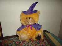 Puli Intl HALLOWEEN BEAR Black Spider on Paw