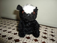 Vintage SKUNK Crushed Velvet Plush
