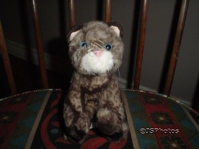 Russ Berrie Whiskers Kitten Plush 6.5inch Handmade 2480