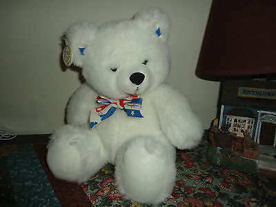 Ganz Vintage 1988 USA American Flag Bear Heritage Collection