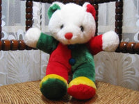 Vintage Natalis Holland Dutch Clown Teddy Bear